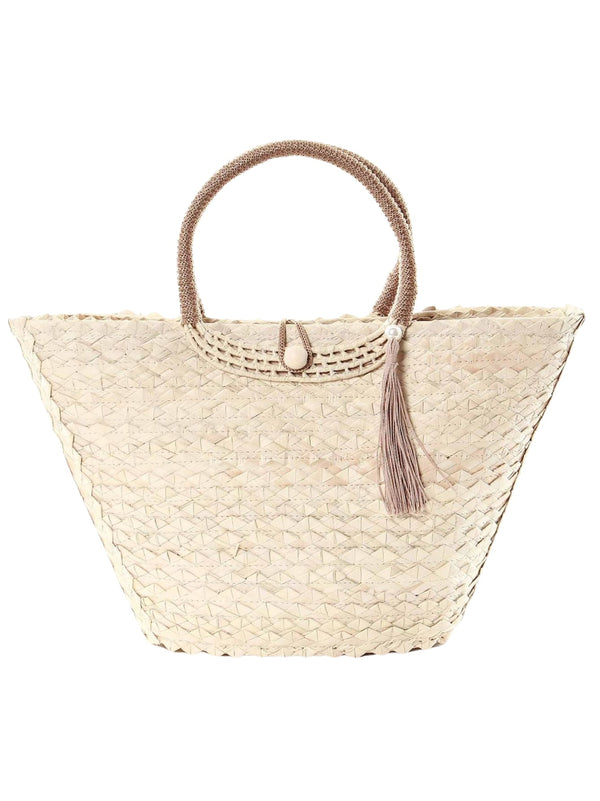 Bolsa de palha cesto Leblon