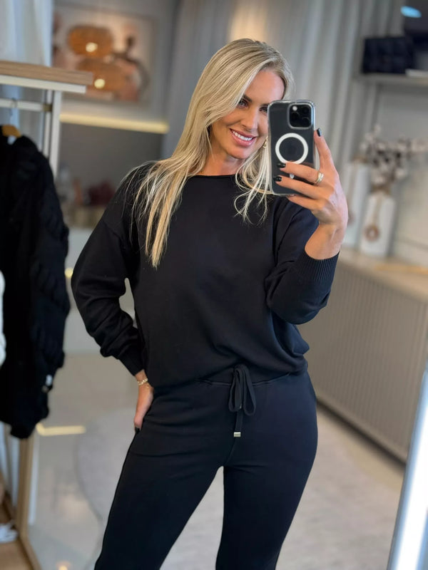 Blusa Abenção Básica 100% Algodão Preto