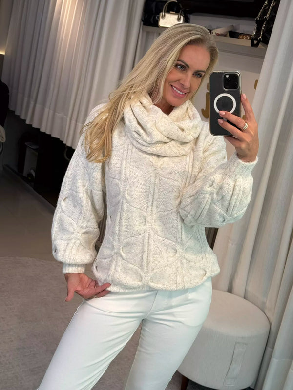 Blusa Biamar Com Gola Removível off